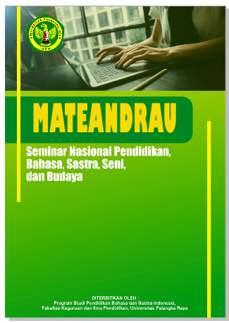 					View Vol. 4 No. 2 (2025): November: MATEANDRAU: PROSIDING SEMINAR NASIONAL PENDIDIKAN, BAHASA, SASTRA, SENI, DAN BUDAYA
				