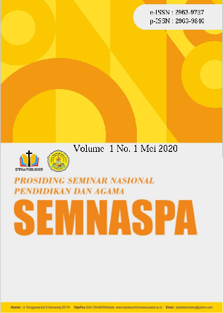 					View Vol. 1 No. 1 (2020): Mei :  SEMNASPA
				