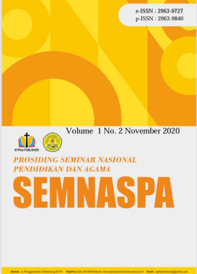 					View Vol. 1 No. 2 (2020): November : SEMNASPA
				