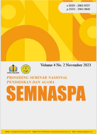 					View Vol. 4 No. 2 (2023): November : SEMNASPA
				